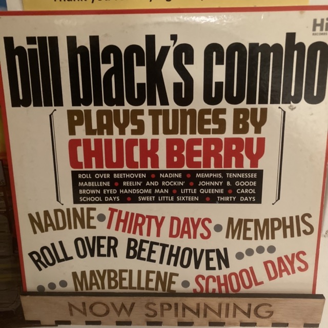 Now Spinning: Bill Black’s Combo – Plays Tunes by Chuck Berry